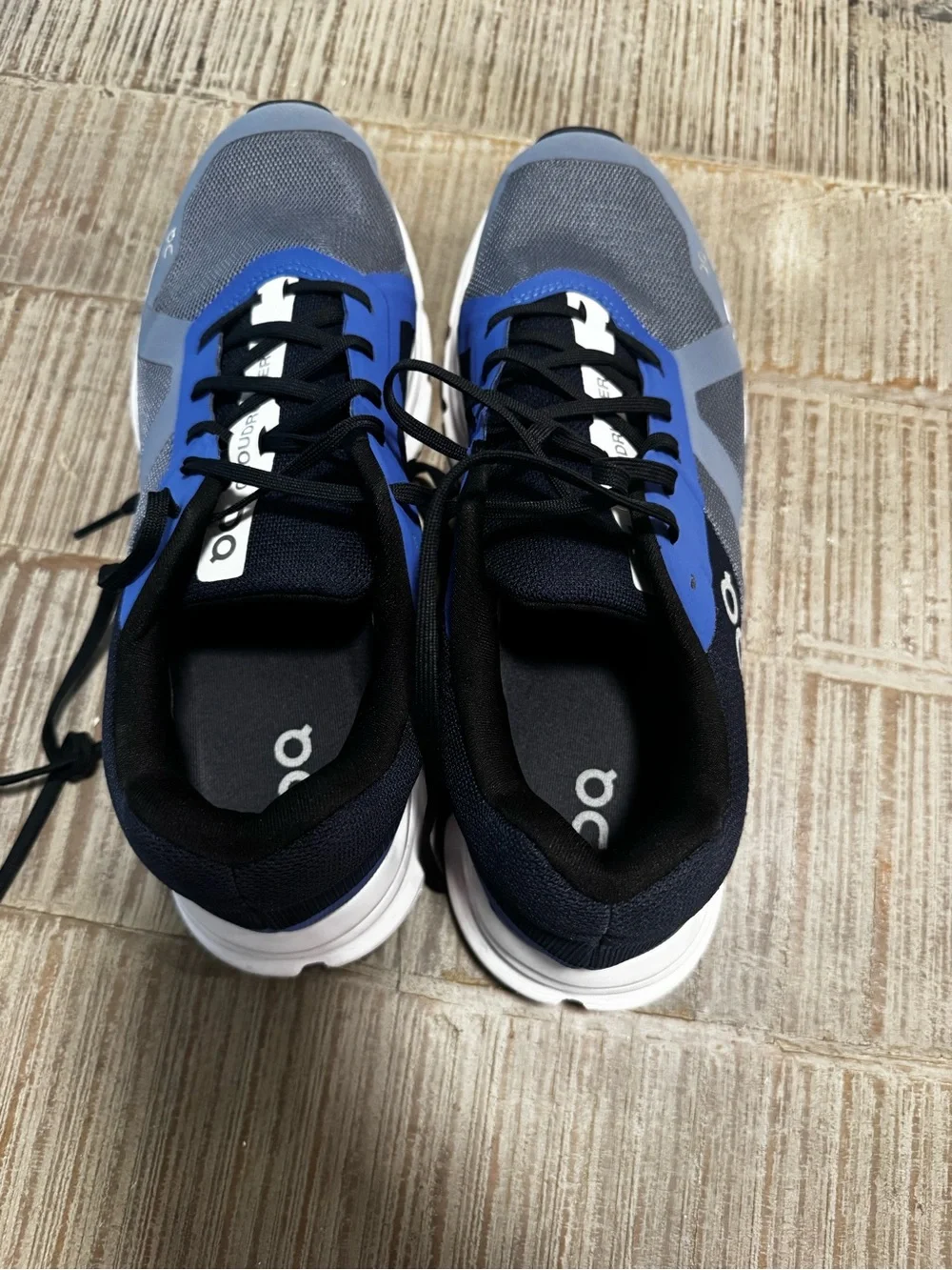Men's on cloud Athletic Running Shoes in Blue and Gray